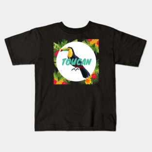 Colorful Keel-Billed Toucan Charity Kids T-Shirt